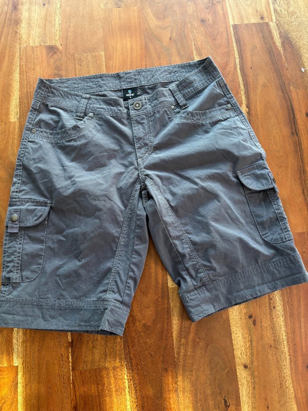 Kuhl Splash 11" Cargo Hiking Shorts - Charcoal Gray - Size 8
